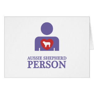 Cartão Cão de pastor australiano