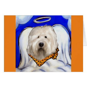 Cartão Cão-Ovelha Inglês