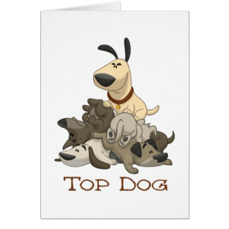 Cartão Cão superior