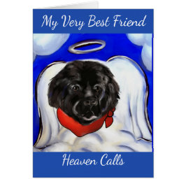 Cartão Cão Terra Nova