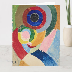 Cartão Capa de Auto-Retrato Sonia Delaunay-Terk
