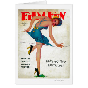 Cartão Capa de revista 7 do divertimento do filme