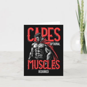 Cartão Capa Músculos Opcionais Necessários Músculos Engra