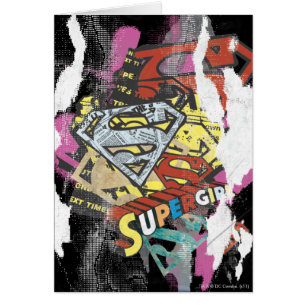 Cartão Capas de banda desenhada da Supergirl 4