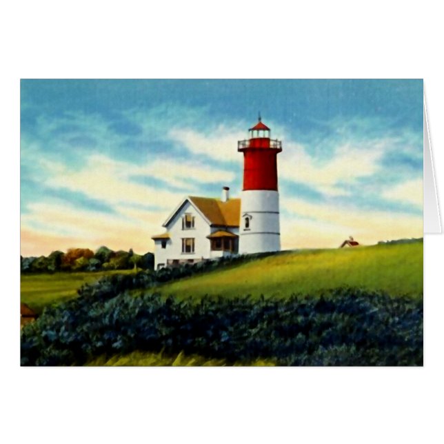 Cartão Cape Cod Massachusetts (Frente Horizontal)