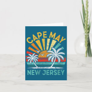 Cartão Cape feminino de May Beach Nova Jersey férias em f
