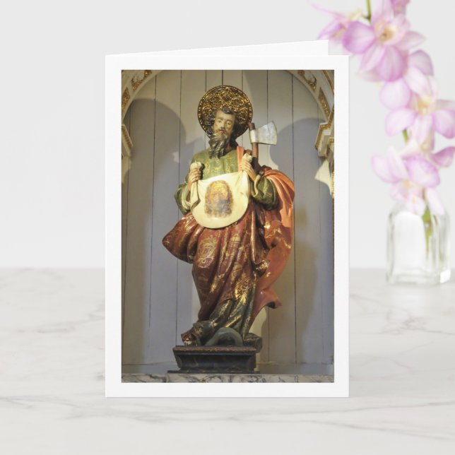 Cartão Capela da Igreja Imaculada, San Nicolás (Orquídea)