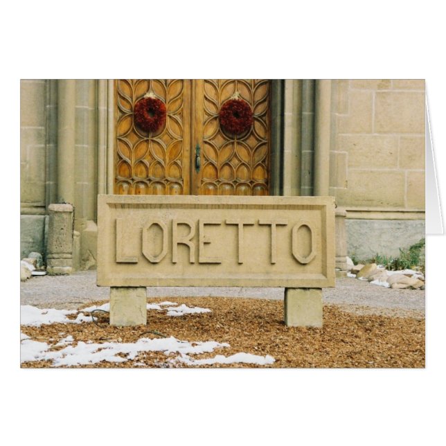 Cartão Capela de Loretto (Frente Horizontal)