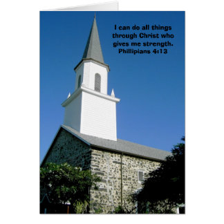 Cartão Capela Havaiana