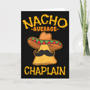 Cartão Capelão Nacho Médio Fiesta Mexicana Cinco De Mayo