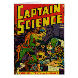 Cartão Capitão Ciência