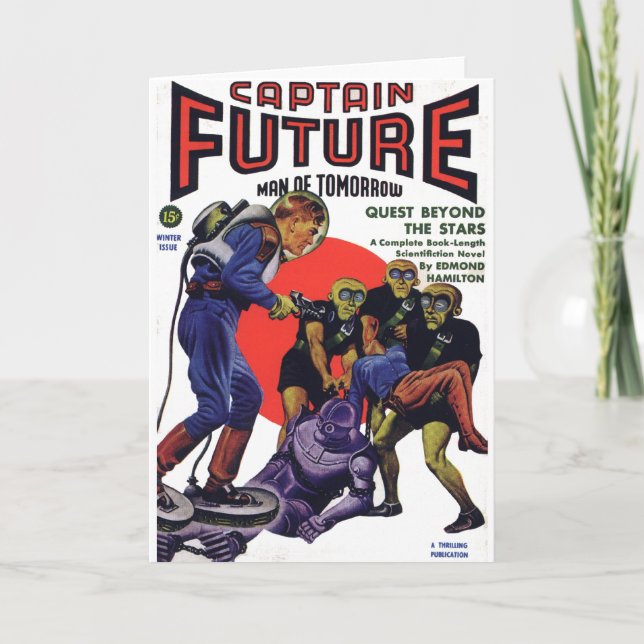 Cartão Capitão Futuro (Frente)