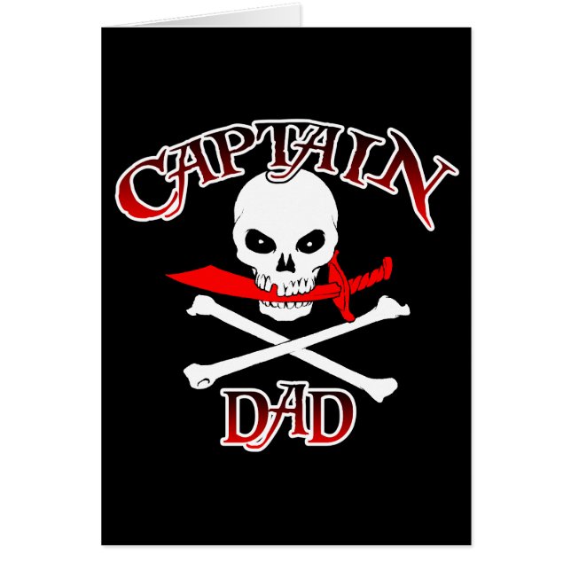 Cartão Capitão Pai (Cutlass) (Frente)