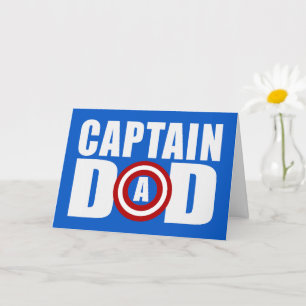 Cartão Capitão Pai – O Herói Definitivo