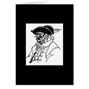 Cartão Capitão Pirata