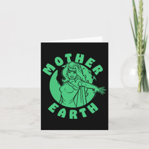 Cartão Capitão Planeta E A Mãe Do Dia Da Terra