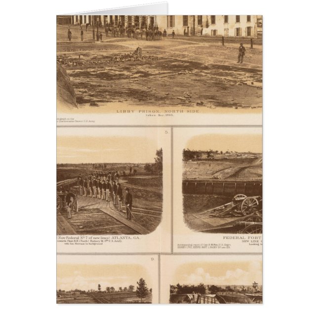 Cartão Capitol, Prisão de Richmond Libby (Frente)