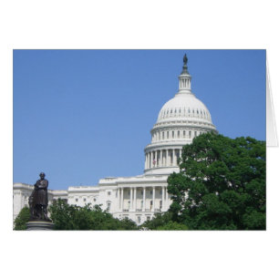 Cartão Capitólio em Washington DC