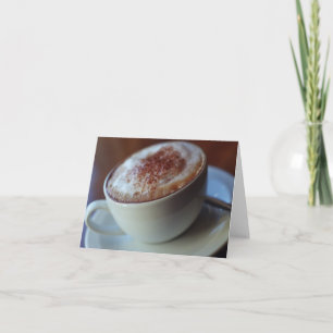 Cartão Cappuccino Note Card