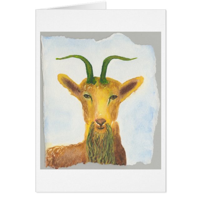 Cartão Capricórnio (Frente)