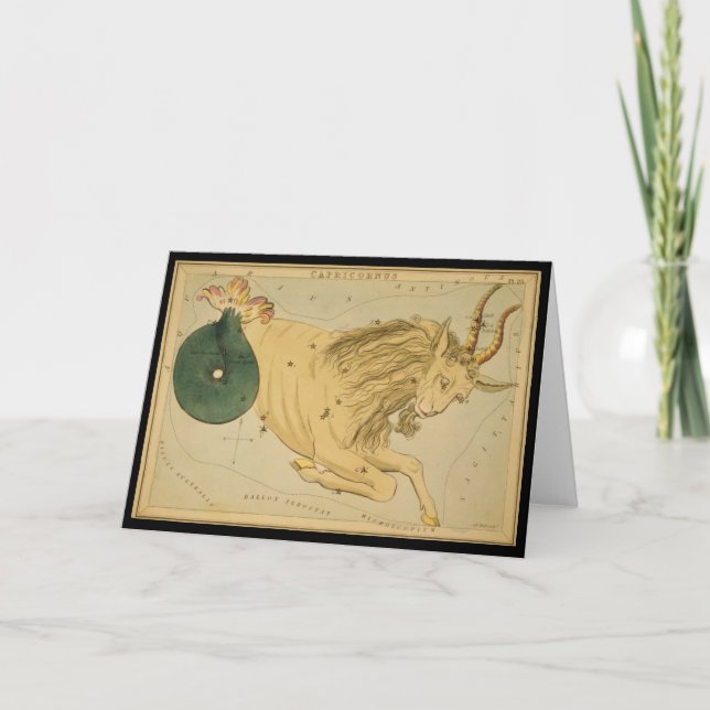 Cartão Capricornus (Capricórnio) (Frente)