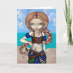 Cartão "Captain Molly Morgan" Greeting Card