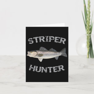 Cartão Capturador de strippers B Camisa de pesca de strip