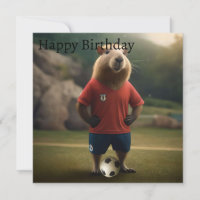 "Capybara com Ponta de Goal: A Estrela de Futebol 