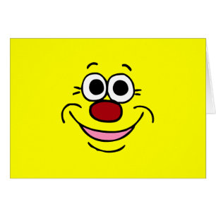 Cartão Cara calma Grumpey