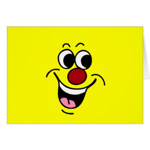 Cartão Cara de sorriso Grumpey