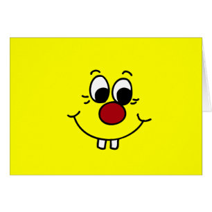 Cartão Cara Grumpey do gênio