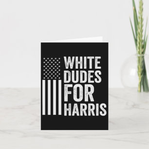 Cartão Cara Para O Apoio Da Harris Presidente Kamala Usa 