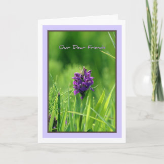 Cartão Cara simpatia dos amigos na perda de cumprimento