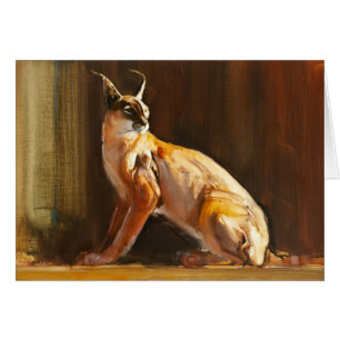 Cartão Caracal árabe 2010
