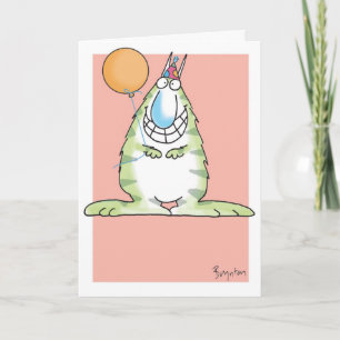 Cartão CARACTERÍSTICAS INCRÍVEIS Aniversário