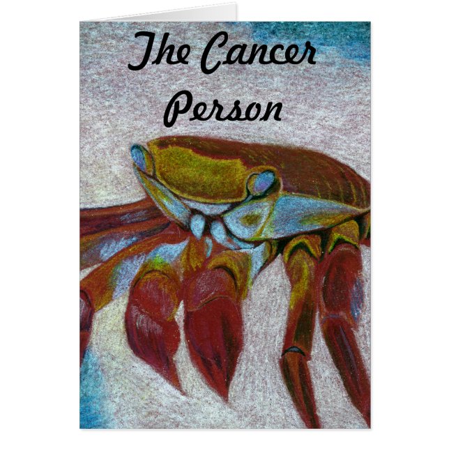 Cartão Caranguejo (Frente)