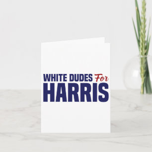 Cartão Caras Para Harris