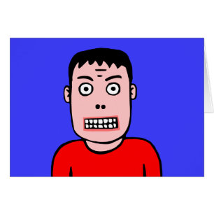 Cartão Caráter Engraçado