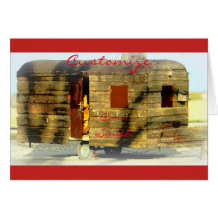 Cartão Caravana aciganada resistida Thunder_Cove alguma