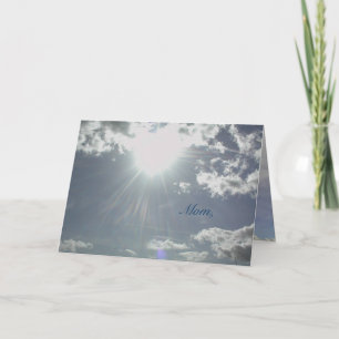 Cartão Card: Mom's heart  of love