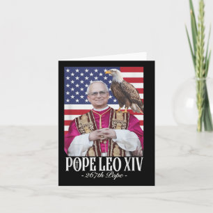 Cartão Cardeal Robert Prevost Shirt Pope Leo Xiv 0