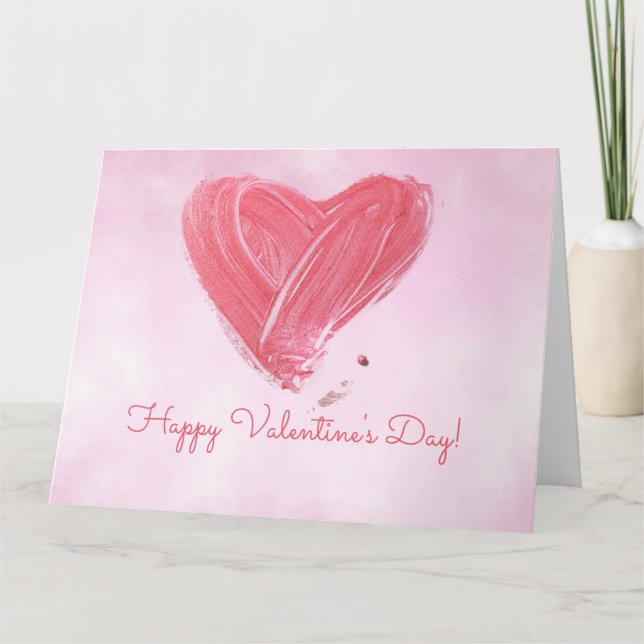 CARTÃO CARDÍACO PINTADO (Frente)