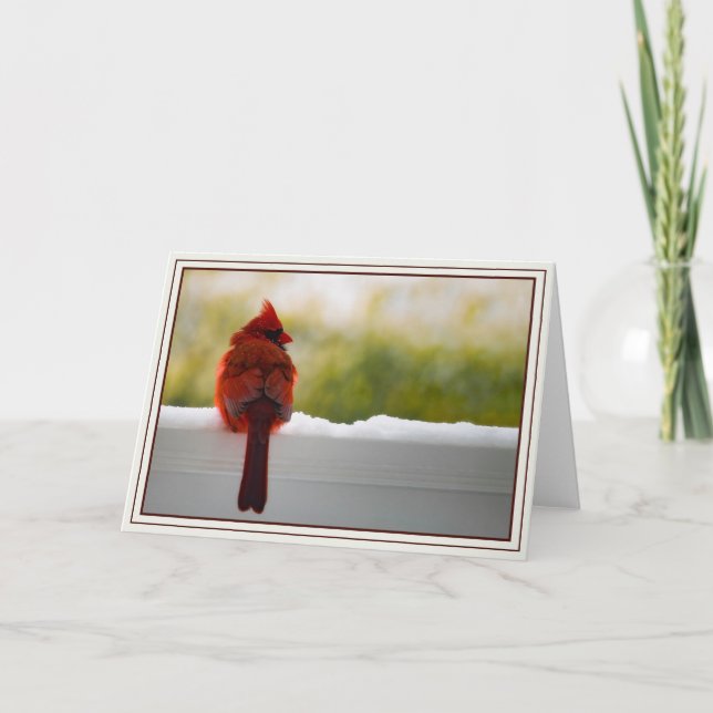 Cartão Cardinal (Frente)