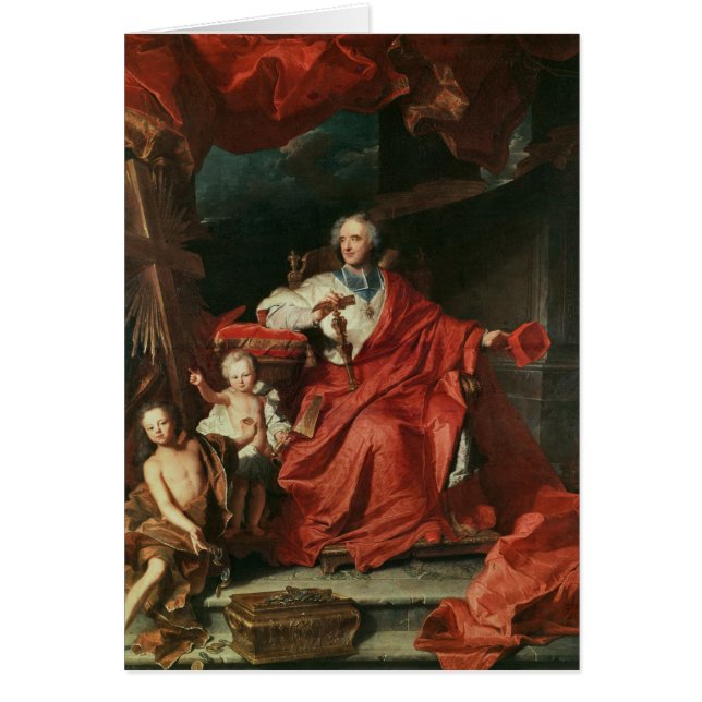 Cartão Cardinal de Caldo Abertura (Frente)