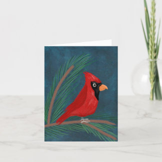 Cartão Cardinal de Inverno