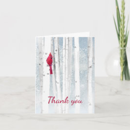 Cartão Cardinal de Natal Obrigado por Ser Tal Bênção