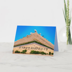 Cartão Carga de votos de aniversário chegando até você.