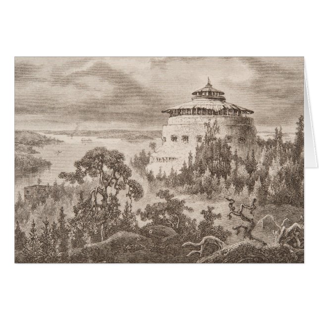 Cartão Carl Svante Hallbeck - Uppland (Frente Horizontal)