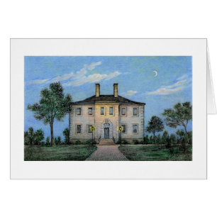 Cartão "Carlyle House by Moonlight" de Paul McGehe