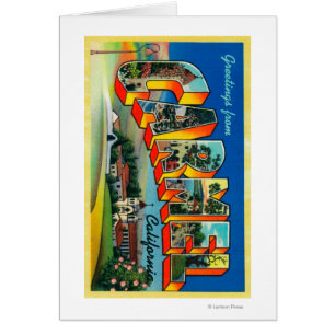 Cartão Carmel, Califórnia - Grandes Cenas de Letra